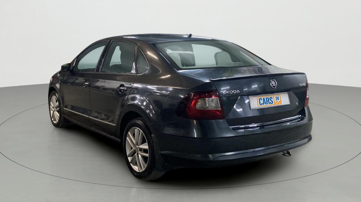 2021 Skoda Rapid STYLE AT TSI, Petrol, Automatic, 14,335 km, Left Back Diagonal