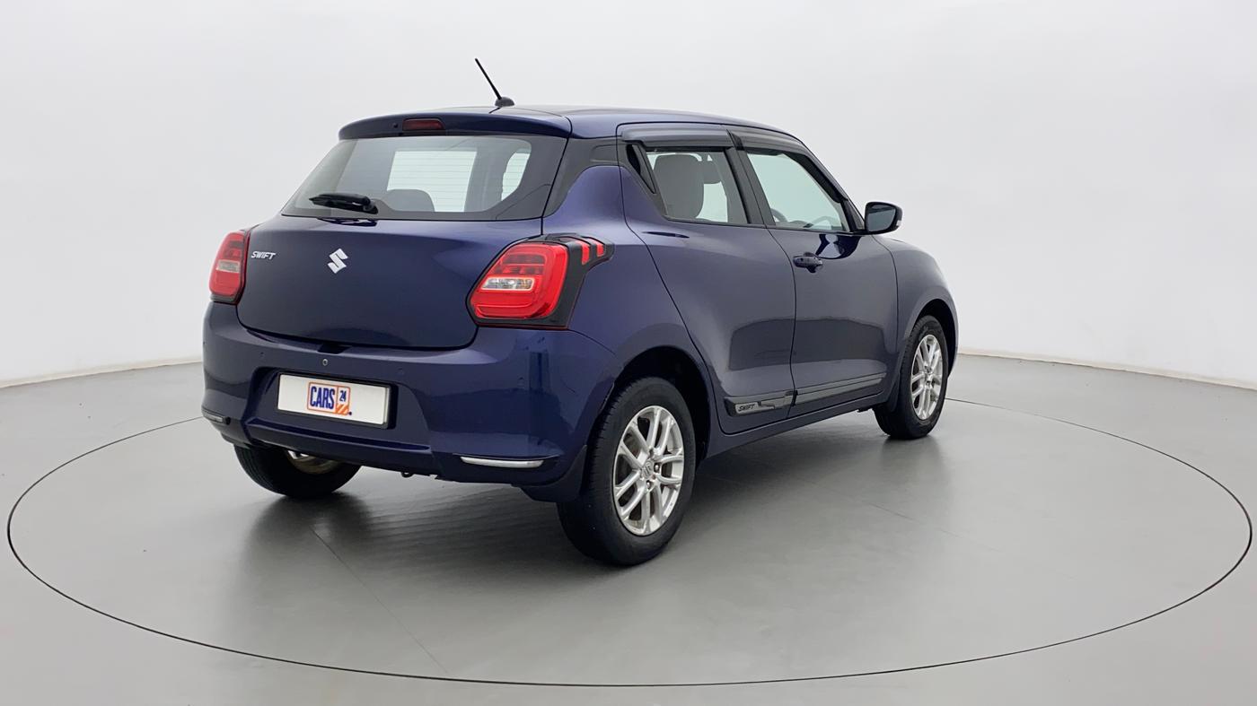 2018 Maruti Swift ZXI, Petrol, Manual, 65,363 km, Right Back Diagonal