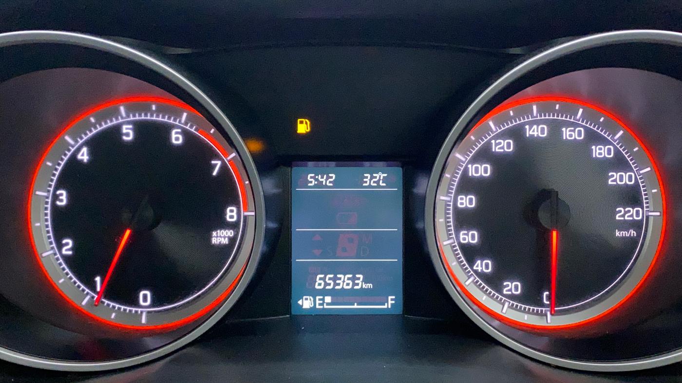 2018 Maruti Swift ZXI, Petrol, Manual, 65,363 km, Odometer Image