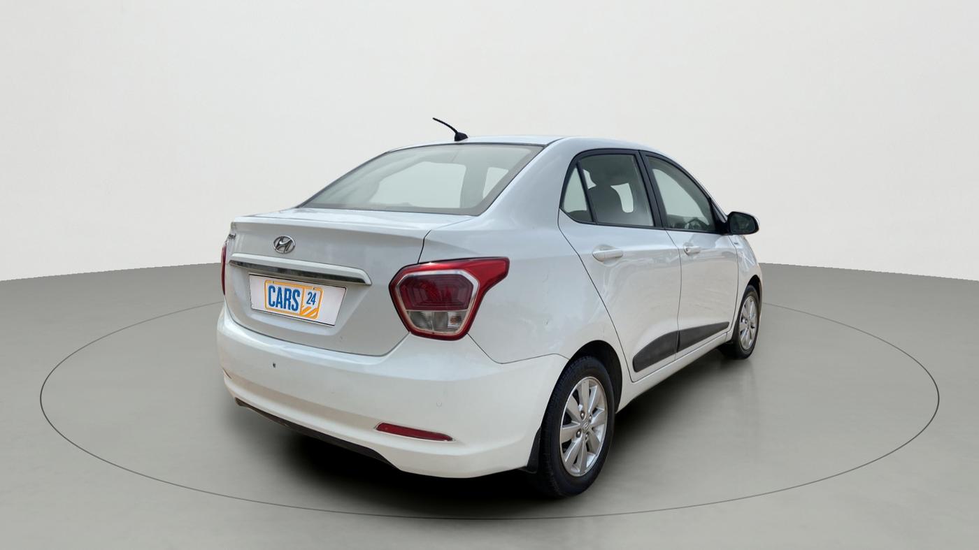 2015 Hyundai Xcent S (O) 1.2, Petrol, Manual, 55,567 km, Right Back Diagonal