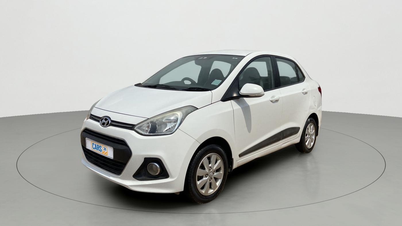 2015 Hyundai Xcent S (O) 1.2, Petrol, Manual, 55,567 km, Left Front Diagonal