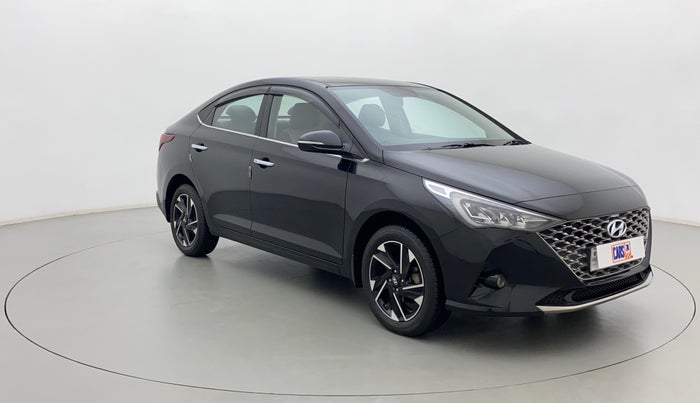 2021 Hyundai Verna SX (O) 1.5 VTVT IVT, Petrol, Automatic, 14,121 km, Right Front Diagonal