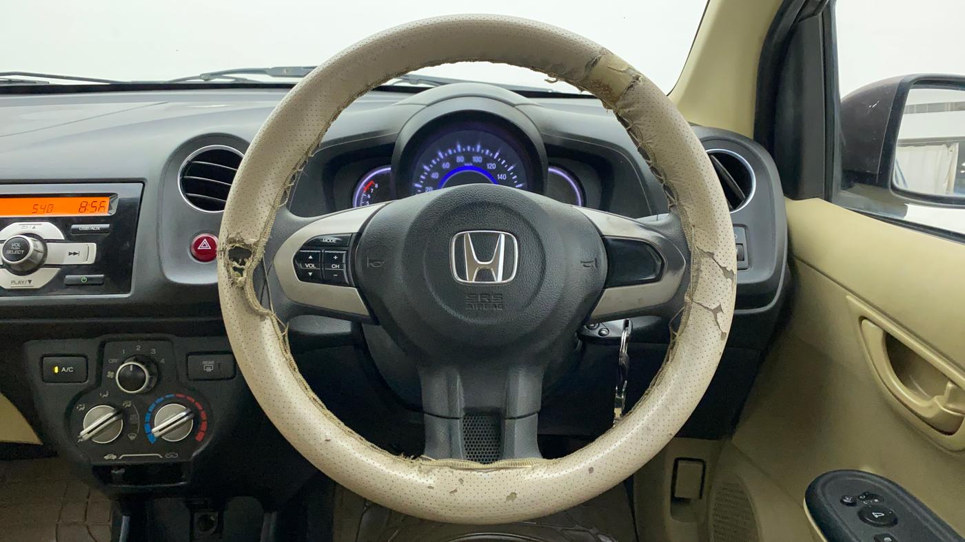 2016 Honda Amaze 1.2L I-VTEC SX, Petrol, Manual, 46,427 km, Steering Wheel Close Up