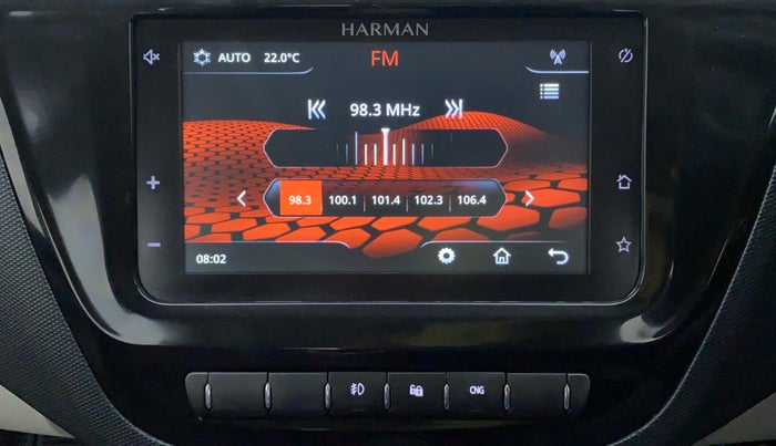 2022 Tata Tiago XZ PLUS CNG, CNG, Manual, 1,409 km, Infotainment System