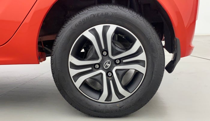2022 Tata Tiago XZ PLUS CNG, CNG, Manual, 1,409 km, Left Rear Wheel