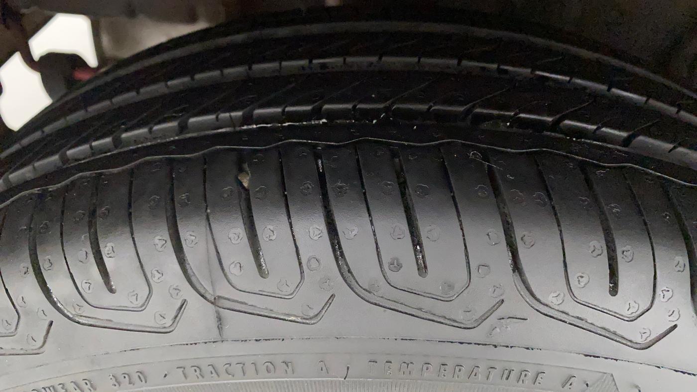 2022 Tata Tiago XZ PLUS CNG, CNG, Manual, 1,409 km, Right Rear Tyre Tread