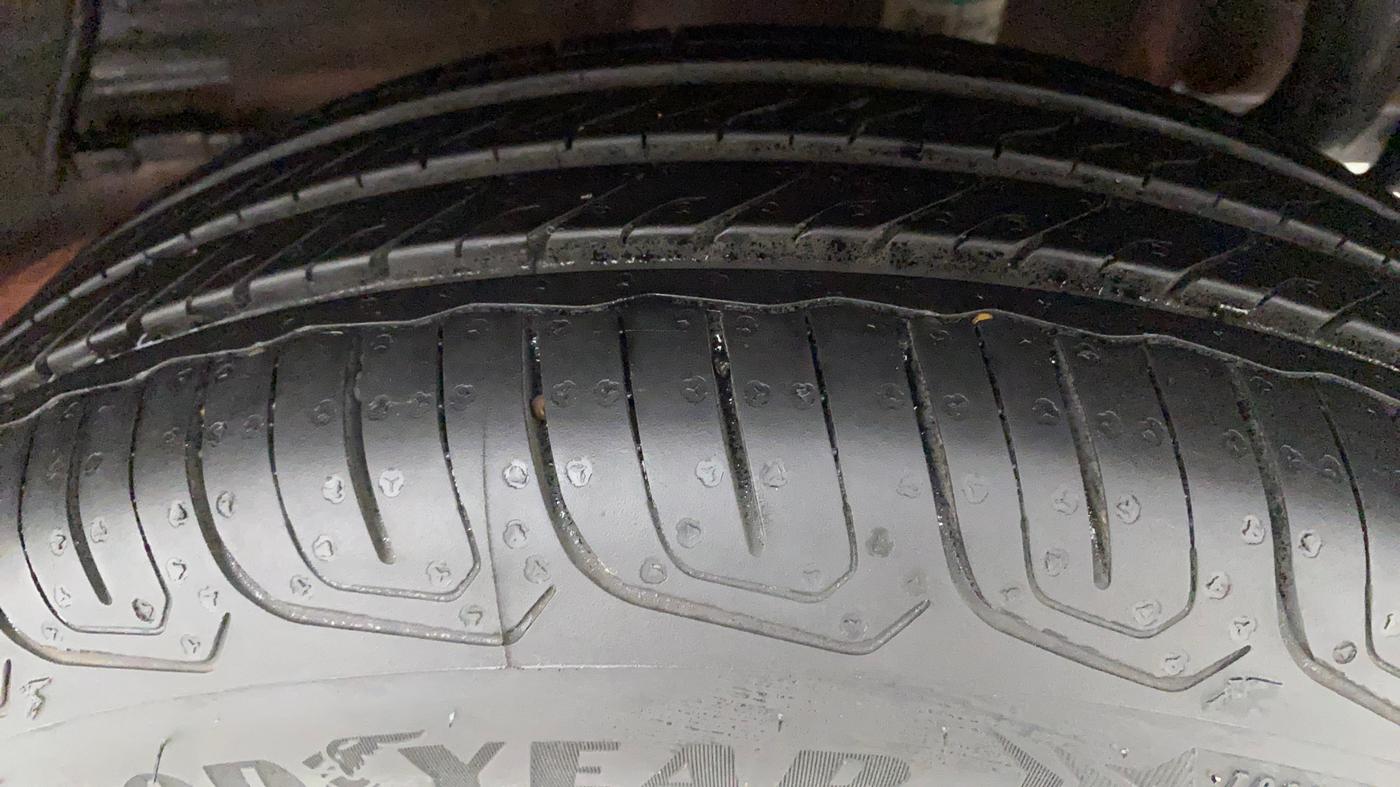 2022 Tata Tiago XZ PLUS CNG, CNG, Manual, 1,409 km, Left Rear Tyre Tread