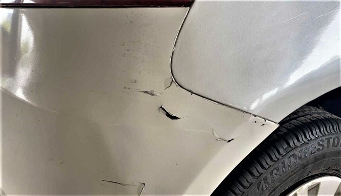 2014 Maruti Swift VXI, Petrol, Manual, 98,239 km, Rear bumper - Paint is slightly damaged
