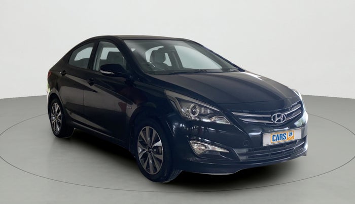 2016 Hyundai Verna FLUIDIC 4S1.6 VTVT SX AT, Petrol, Automatic, 69,672 km, Right Front Diagonal