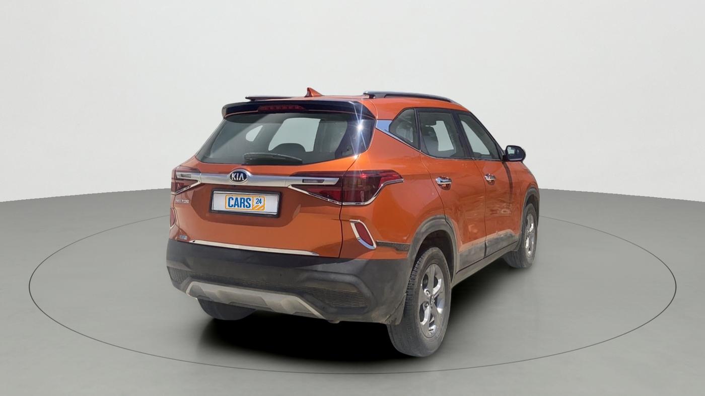 2019 KIA SELTOS HTK PLUS 1.5, Petrol, Manual, 14,855 km, Right Back Diagonal