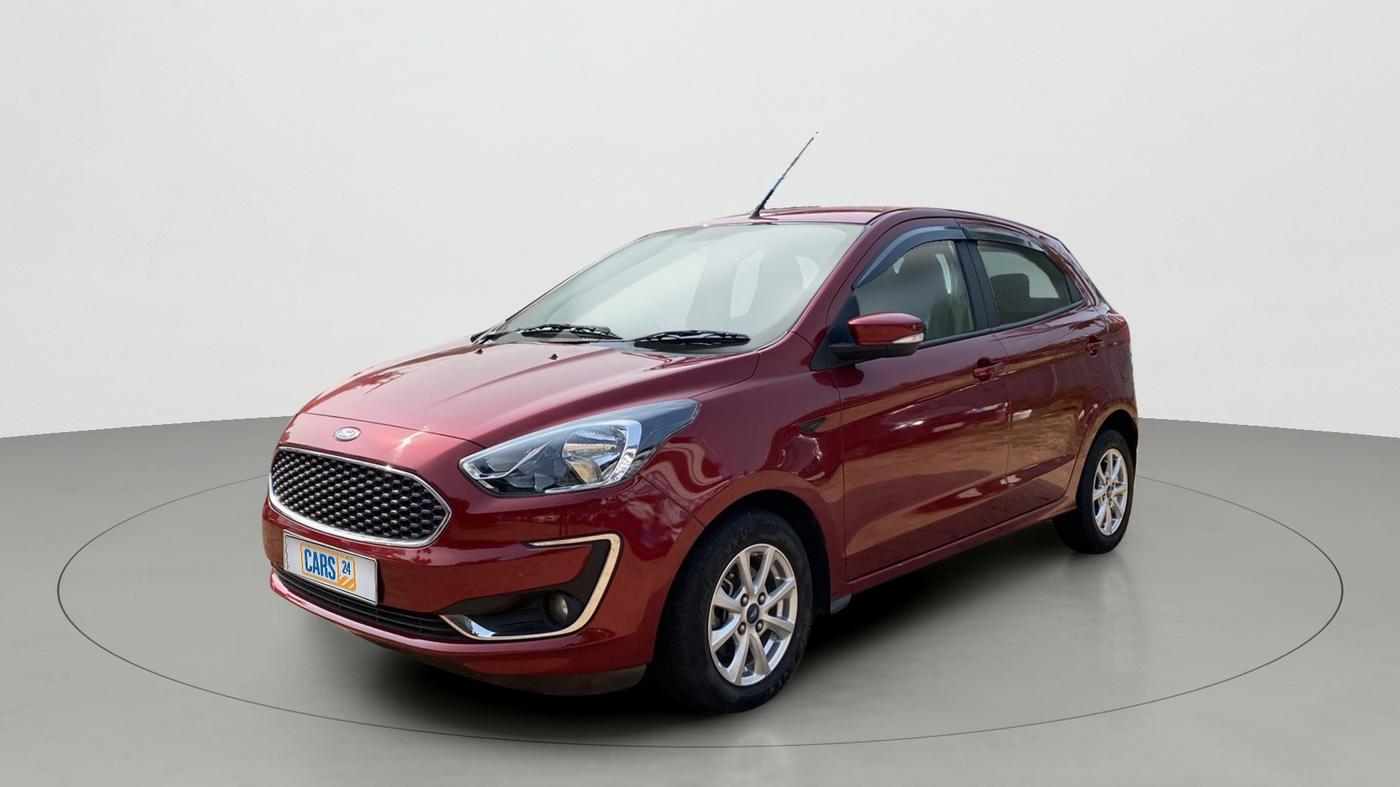 2019 Ford New Figo TITANIUM 1.2 PETROL MT, Petrol, Manual, 31,309 km, Left Front Diagonal