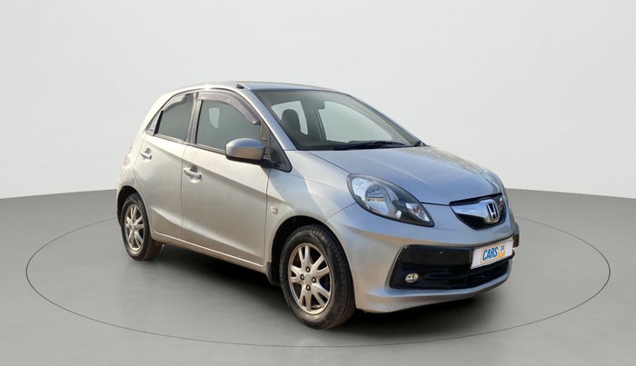 2012 Honda Brio V MT, Petrol, Manual, 83,124 km, Right Front Diagonal