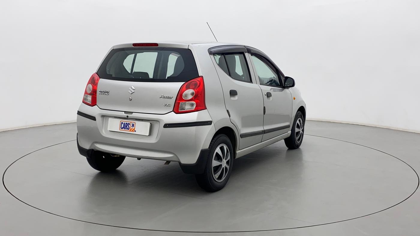 2011 Maruti A Star VXI, Petrol, Manual, 92,215 km, Right Back Diagonal