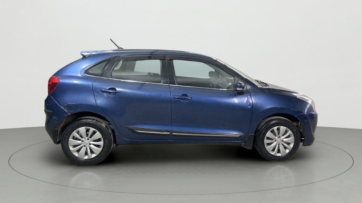2017 Maruti Baleno DELTA PETROL 1.2, Petrol, Manual, 67,386 km, Right Side View