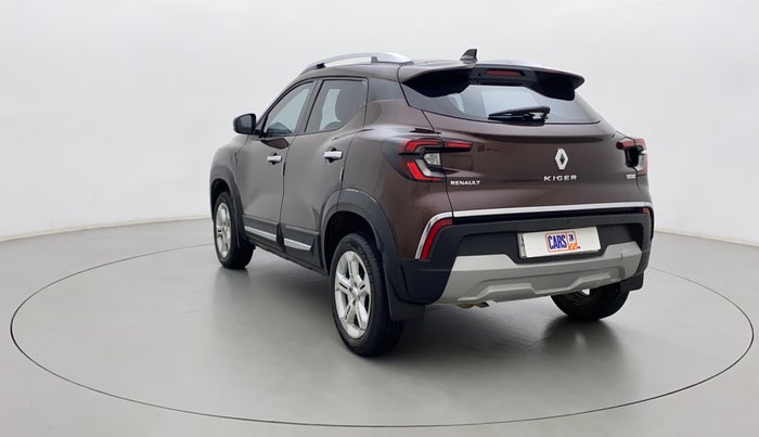 2021 Renault Kiger RXT AMT, Petrol, Automatic, 16,872 km, Left Back Diagonal