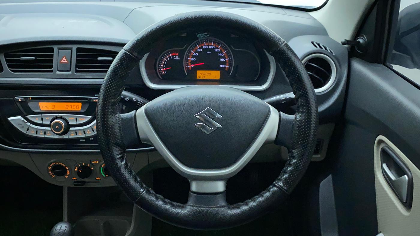 2018 Maruti Alto K10 VXI, Petrol, Manual, 49,690 km, Steering Wheel Close Up