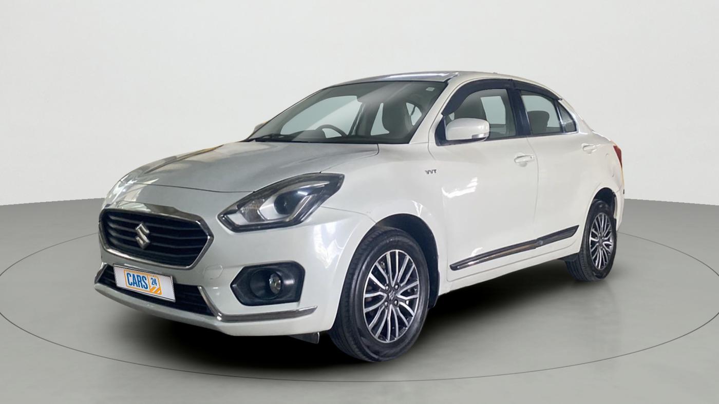2018 Maruti Dzire ZXI PLUS AMT, Petrol, Automatic, 70,986 km, Left Front Diagonal