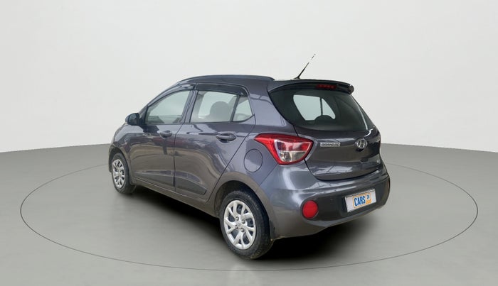 2018 Hyundai Grand i10 SPORTZ 1.2 KAPPA VTVT, Petrol, Manual, 35,170 km, Left Back Diagonal