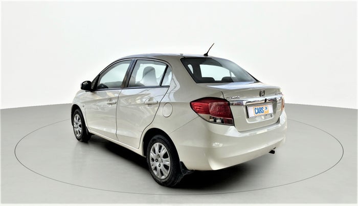 2014 Honda Amaze 1.2L I-VTEC S, Petrol, Manual, 13,260 km, Left Back Diagonal