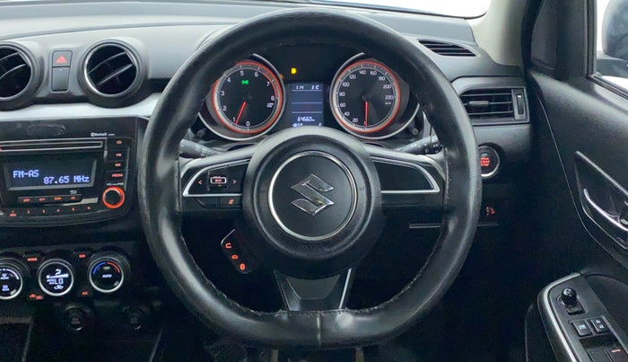 2019 Maruti Swift ZXI, Petrol, Manual, 64,660 km, Steering Wheel Close Up