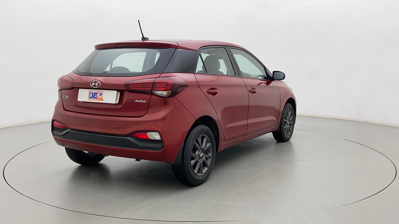2018 Hyundai Elite i20 ASTA 1.2, Petrol, Manual, 44,400 km, Right Back Diagonal