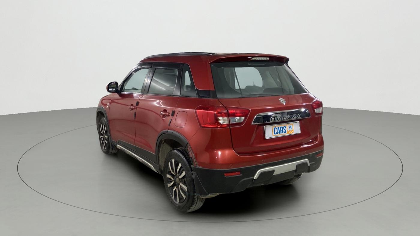 2019 Maruti Vitara Brezza VDI AMT, Diesel, Automatic, 54,125 km, Left Back Diagonal
