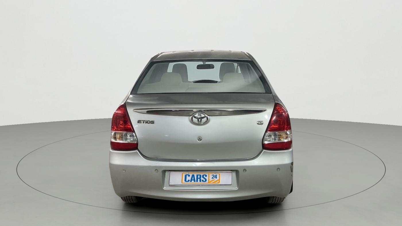 2014 Toyota Etios G, Petrol, Manual, 66,031 km, Back/Rear