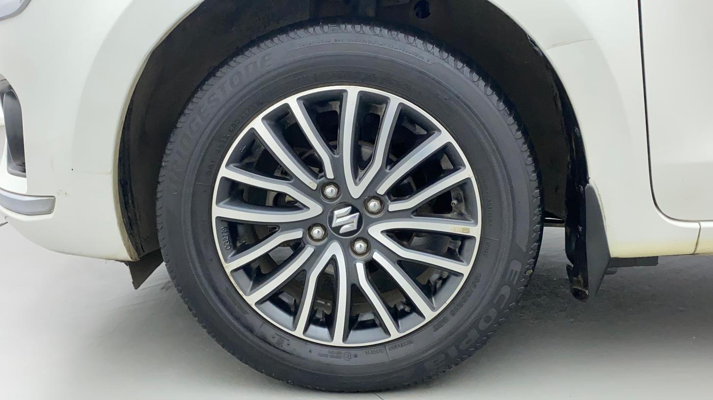 2017 Maruti Dzire ZXI PLUS AMT, Petrol, Automatic, 37,783 km, Left Front Wheel
