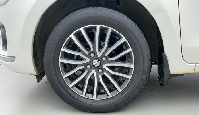 2017 Maruti Dzire ZXI PLUS AMT, Petrol, Automatic, 37,783 km, Left Front Wheel