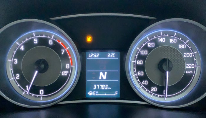 2017 Maruti Dzire ZXI PLUS AMT, Petrol, Automatic, 37,783 km, Odometer Image