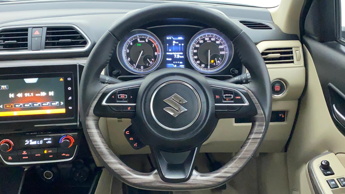 2022 Maruti Dzire ZXI Plus, Petrol, Manual, 12,678 km, Steering Wheel Close Up