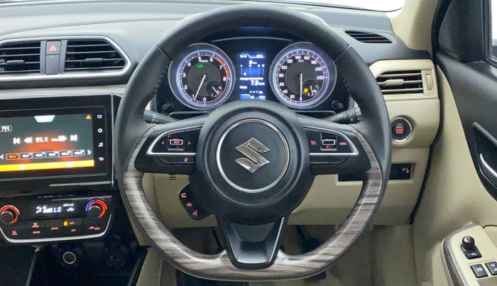 2022 Maruti Dzire ZXI Plus, Petrol, Manual, 12,678 km, Steering Wheel Close Up