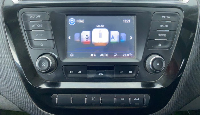 2017 Tata TIGOR XZ (O) PETROL, Petrol, Manual, 41,533 km, Infotainment System