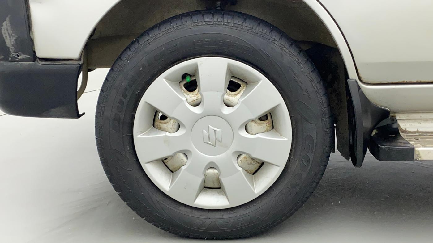 2010 Maruti Eeco 5 STR WITH A/C+HTR, Petrol, Manual, 57,235 km, Left Front Wheel