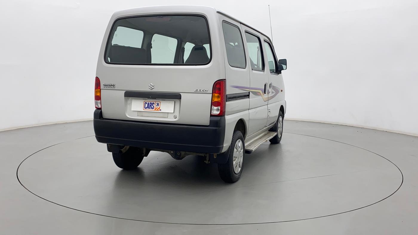 2010 Maruti Eeco 5 STR WITH A/C+HTR, Petrol, Manual, 57,235 km, Right Back Diagonal