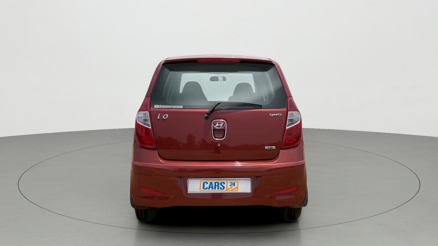 2013 Hyundai i10 SPORTZ 1.2, Petrol, Manual, 73,976 km, Back/Rear