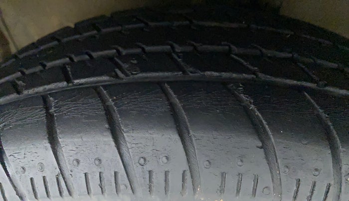 2018 Maruti Celerio X ZXI (O) AMT, Petrol, Automatic, 34,865 km, Left Front Tyre Tread