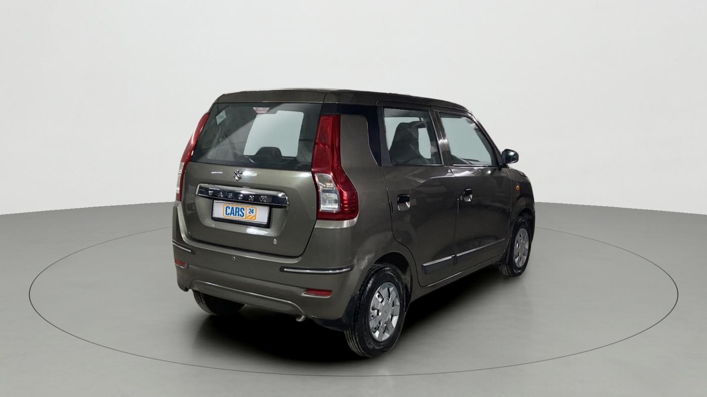 2021 Maruti New Wagon-R LXI CNG 1.0, CNG, Manual, 10,958 km, Right Back Diagonal