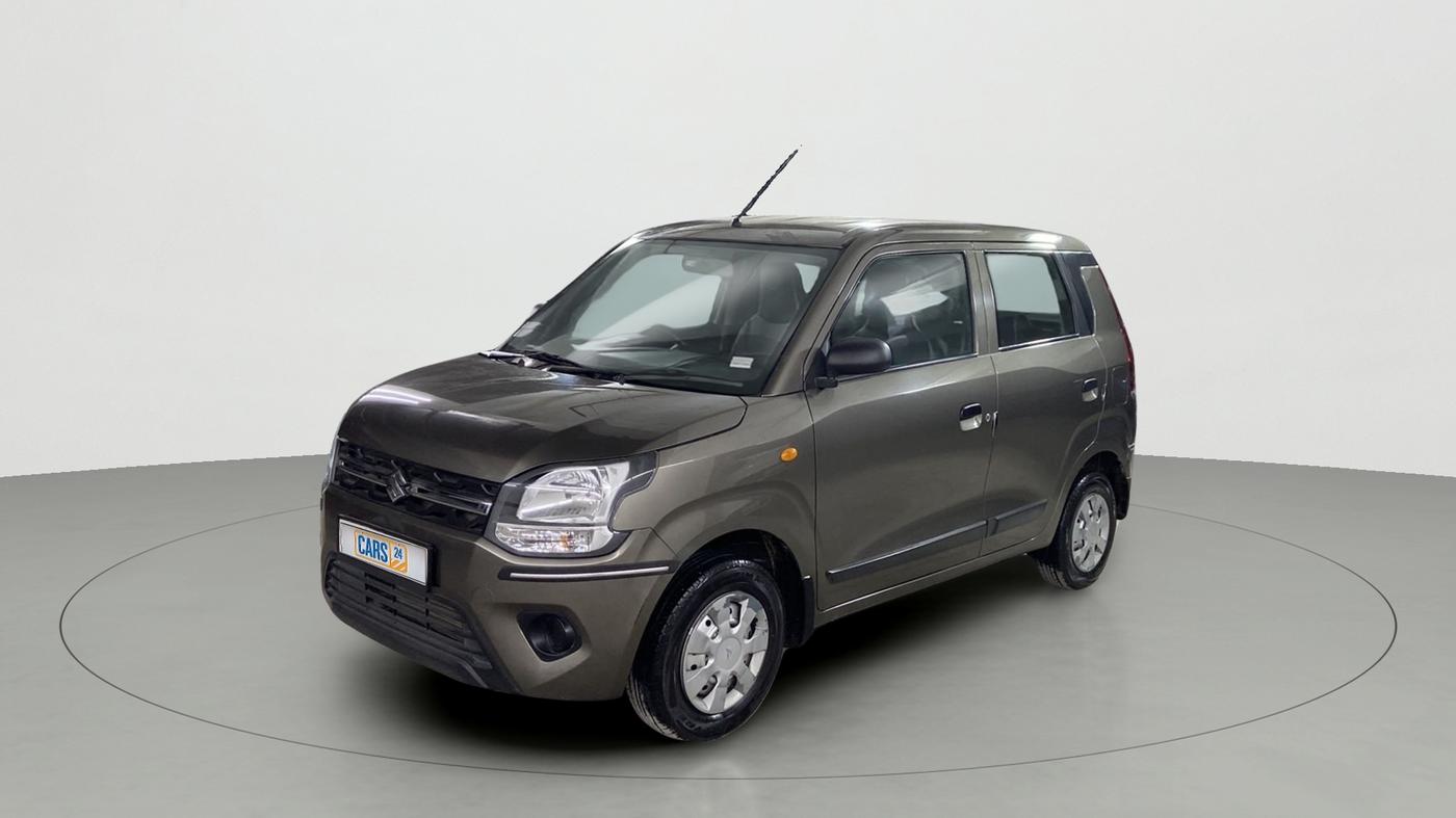 2021 Maruti New Wagon-R LXI CNG 1.0, CNG, Manual, 10,958 km, Left Front Diagonal