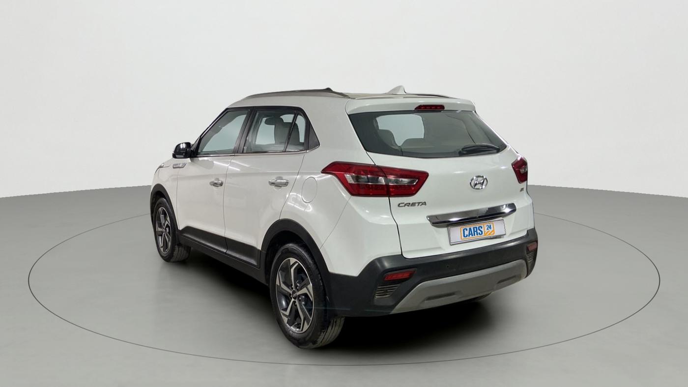 2019 Hyundai Creta SX AT 1.6 PETROL, Petrol, Automatic, 29,779 km, Left Back Diagonal