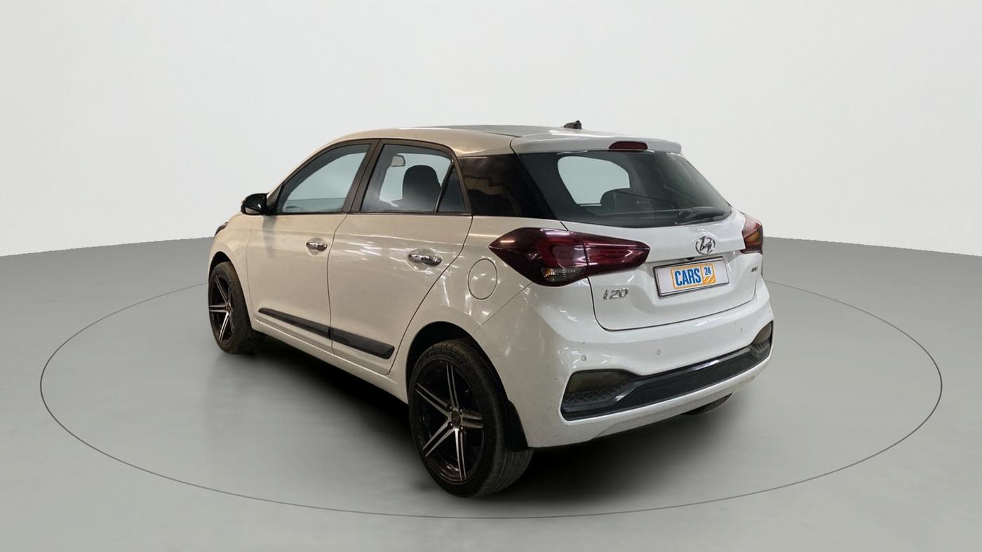 2019 Hyundai Elite i20 ASTA (O) CVT, Petrol, Automatic, 39,839 km, Left Back Diagonal