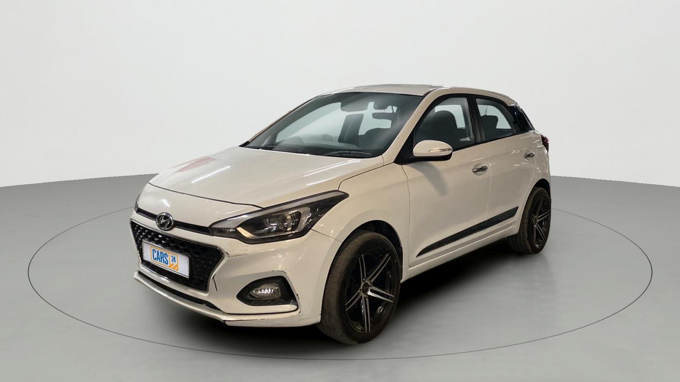 2019 Hyundai Elite i20 ASTA (O) CVT, Petrol, Automatic, 39,839 km, Left Front Diagonal