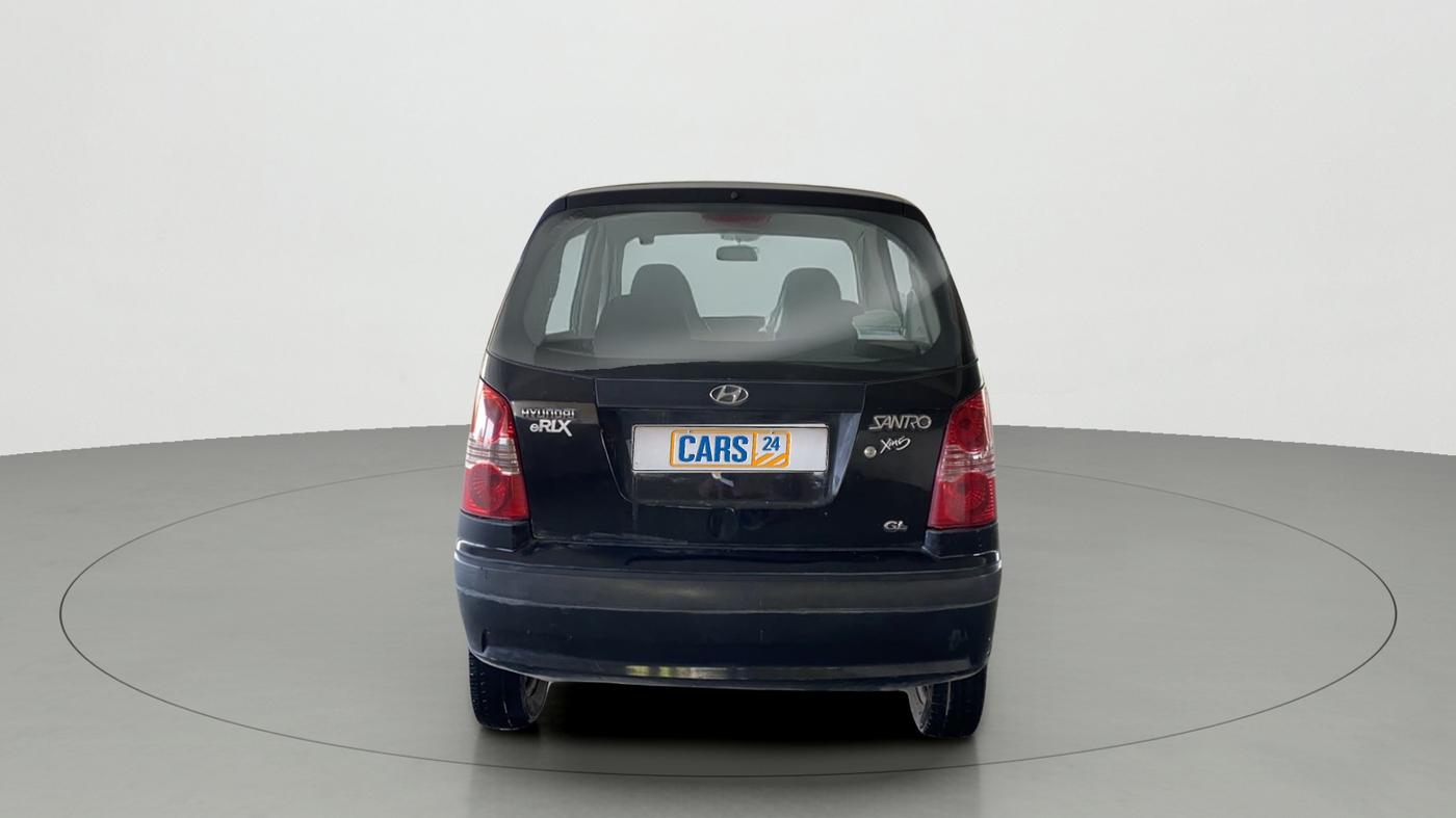 2010 Hyundai Santro Xing GL, Petrol, Manual, 59,202 km, Back/Rear