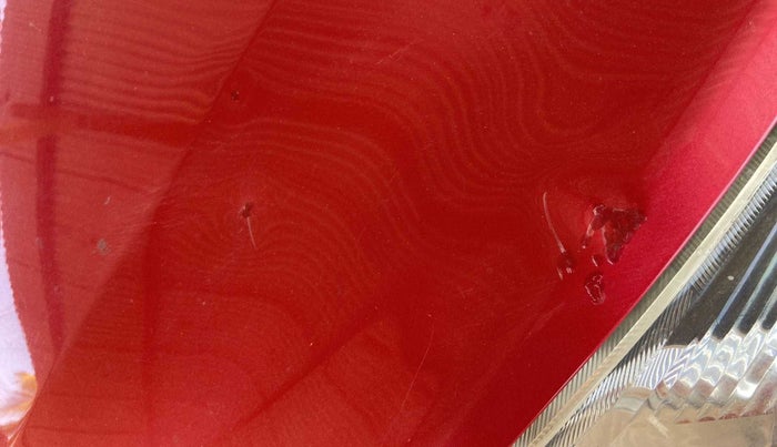 2015 Datsun Go T, Petrol, Manual, 68,387 km, Bonnet (hood) - Slightly dented