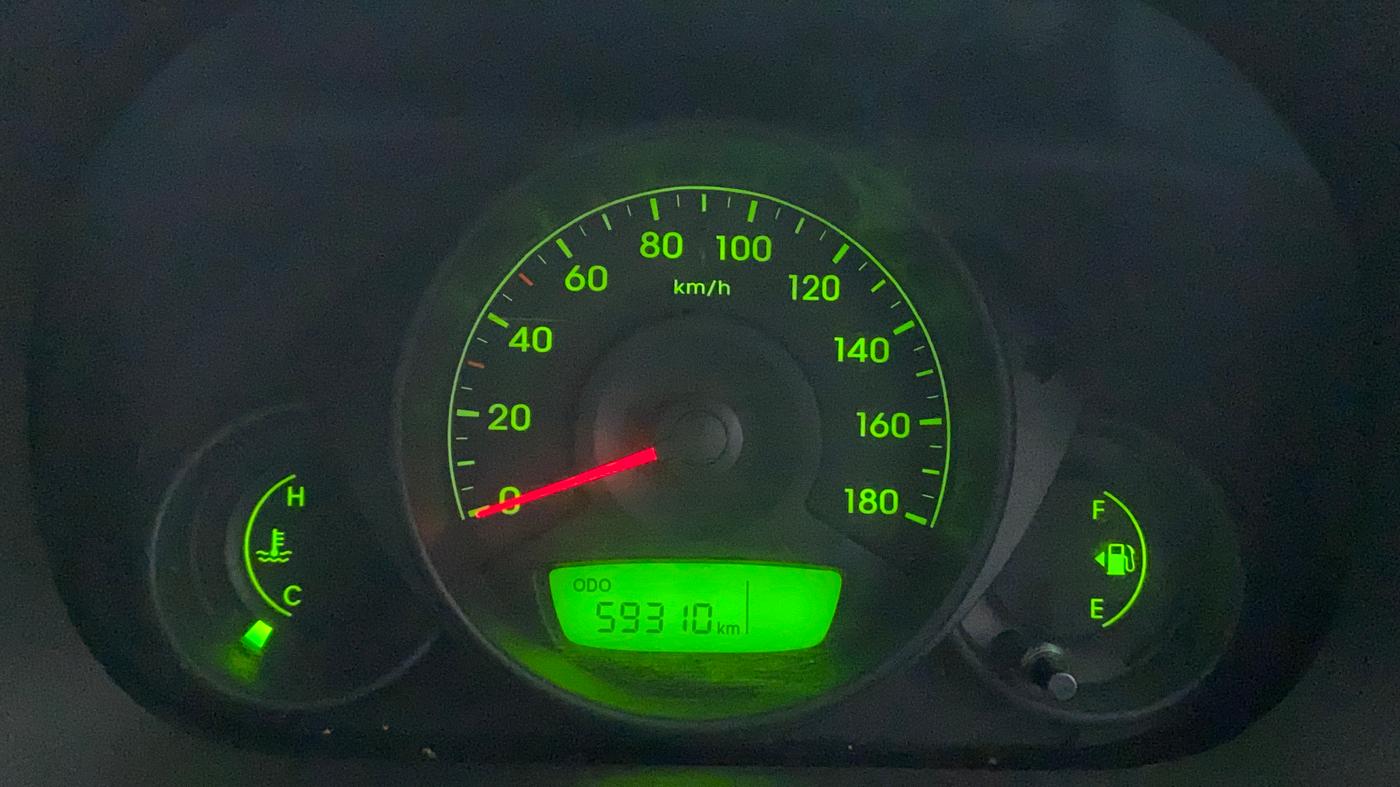 2016 Hyundai Eon ERA +, Petrol, Manual, 59,310 km, Odometer Image