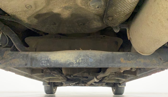 2016 Mahindra Kuv100 K8 D 6 STR, Diesel, Manual, 71,779 km, Rear Underbody