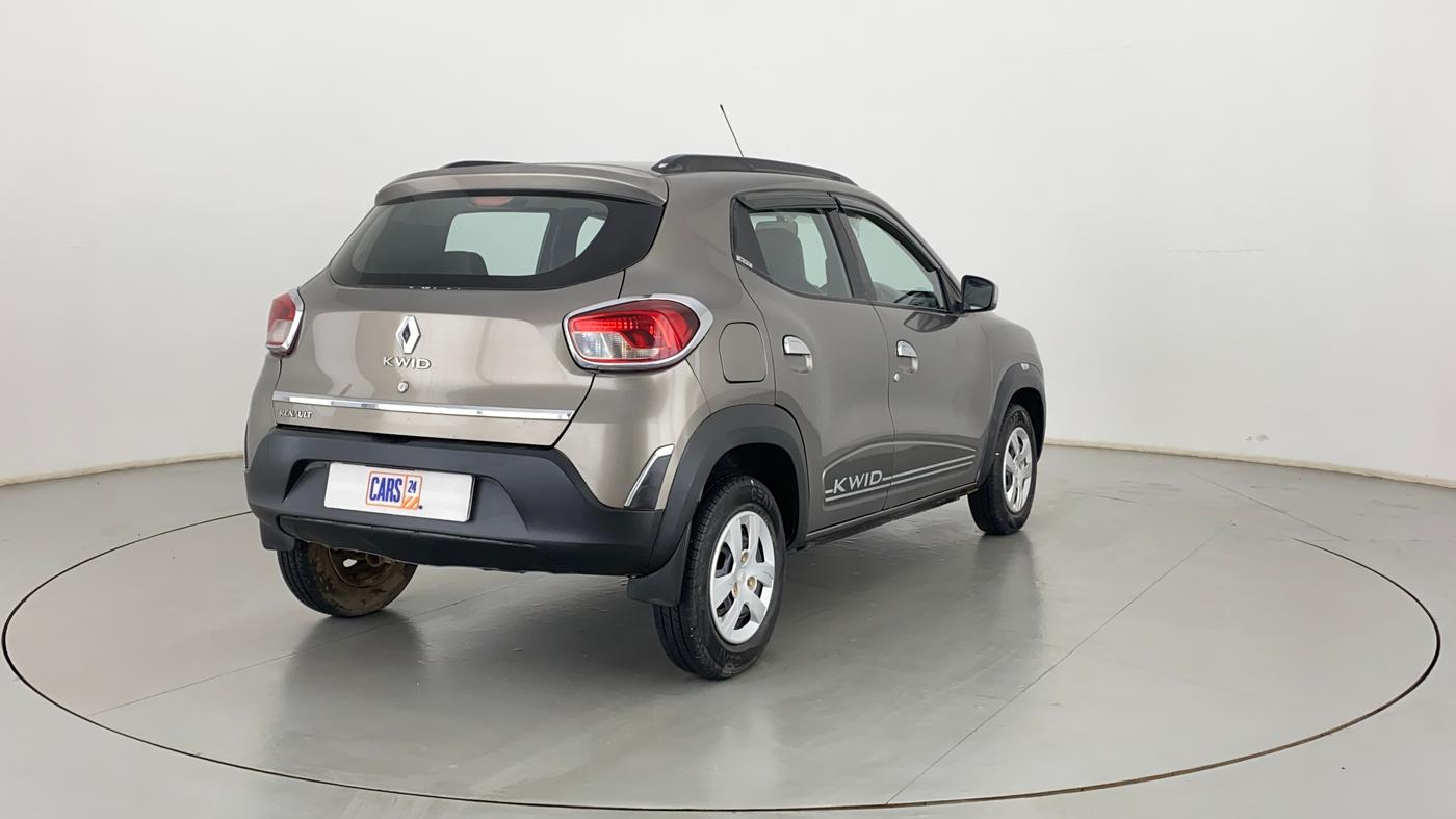 2019 Renault Kwid RXT 1.0 (O), Petrol, Manual, 37,390 km, Right Back Diagonal