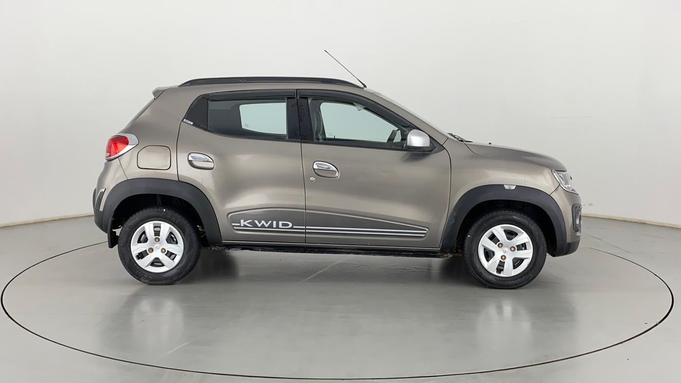 2019 Renault Kwid RXT 1.0 (O), Petrol, Manual, 37,390 km, Right Side View