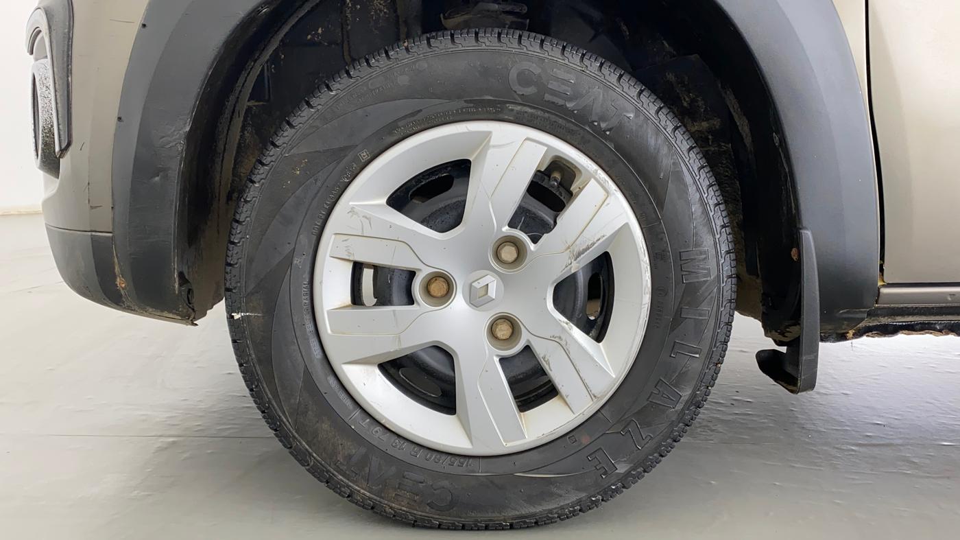 2019 Renault Kwid RXT 1.0 (O), Petrol, Manual, 37,390 km, Left Front Wheel