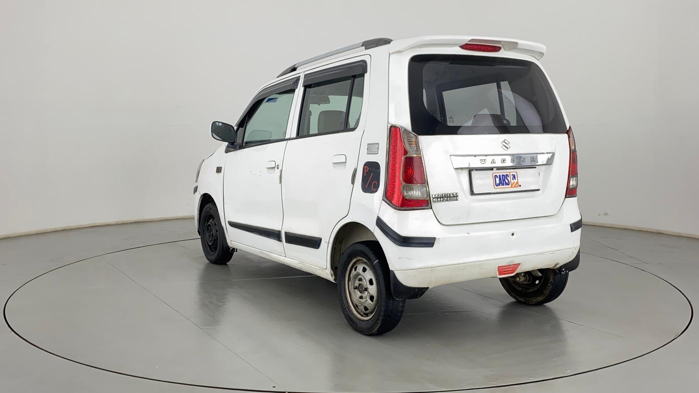 2018 Maruti Wagon R 1.0 LXI CNG, CNG, Manual, 27,939 km, Left Back Diagonal